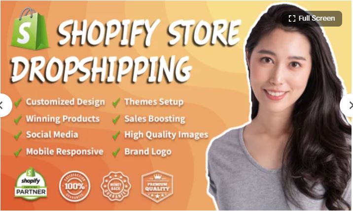 Shopify store Dropshipping